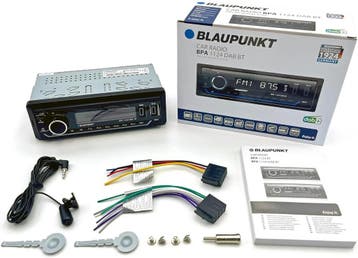 Blaupunkt BPA 1124 DAB BT, 1-DIN autoradio, DAB+, Bluetoo..., Ophalen of Verzenden, Nieuw