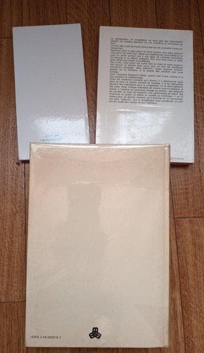 Raymond Oliver - Lot de 3 livres de cuisine - 1962-1978, Antiek en Kunst, Antiek | Boeken en Manuscripten