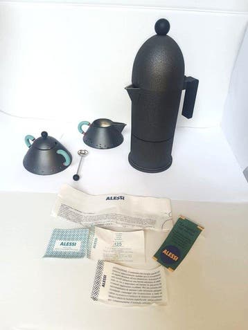 Alessi - Aldo Rossi - Koffieservies (4) - Cupola Aldo Rossi