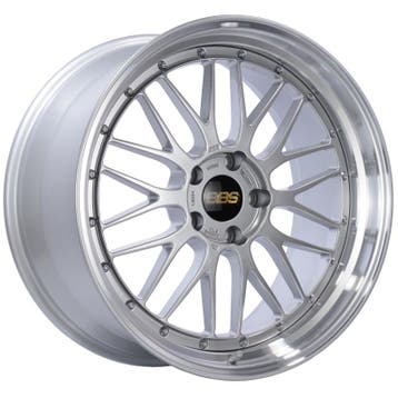 BBS LM 20x10 5x120 ET33 Diamond Silver Center Diamond Cut, Ophalen of Verzenden