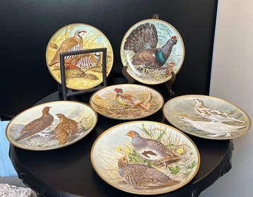 Franklin Porcelain, Limoges - Basil Ede - Wandbord (6) -