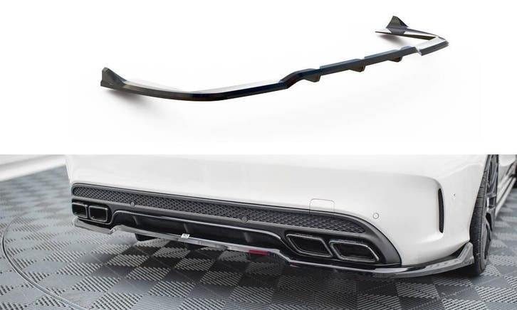 Rear Splitter voor Mercedes Benz C Klasse C63 AMG W205 / S20, Autos : Divers, Tuning & Styling, Enlèvement ou Envoi