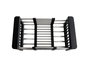 Lendo Online Égouttoir Évier Extensible Inox 27–43 cm Noir, Bricolage & Construction