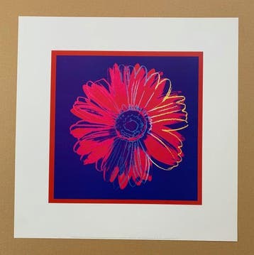 Andy Warhol (after) - Daisy, 1982 - Pop Art Artprint - 50,6