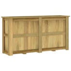 vidaXL Plantenbak verhoogd 196x50x100 cm geïmpregneerd, Verzenden, Nieuw