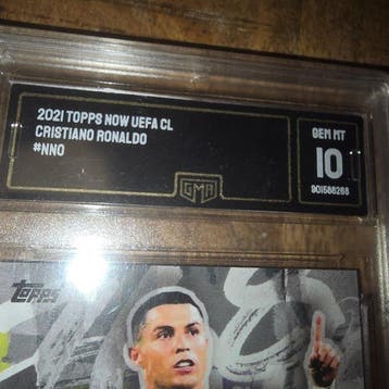 2021 Topps Topps NOW UEFA CL 2021 Cristiano Ronaldo #NNO, Nieuw