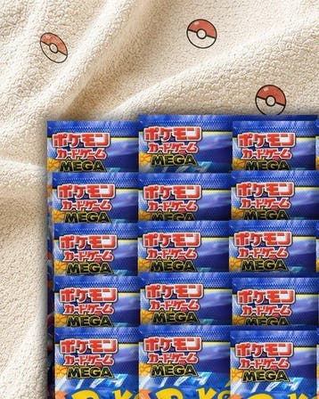 Pokémon - 25 Booster pack - Pokémon TCG MEGA - Ninja Spinner, Nieuw