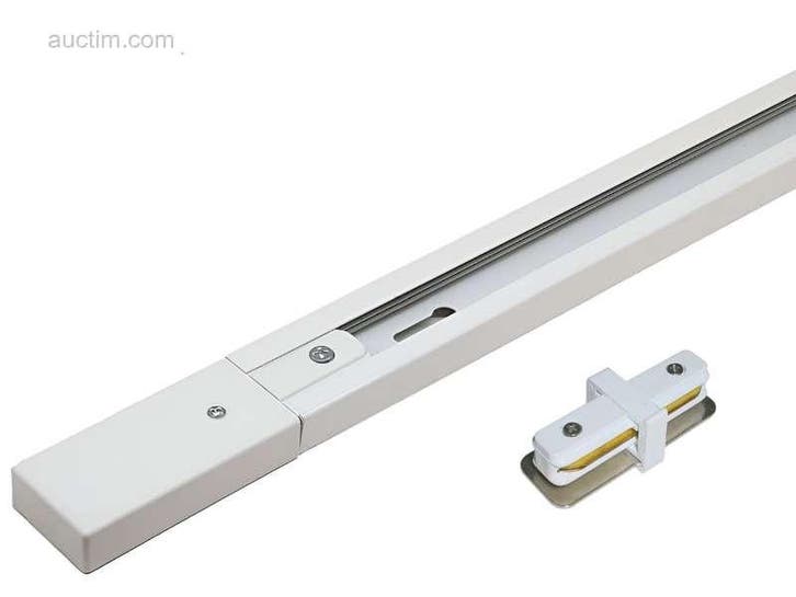 2 meter Rail voor 1 fase 2 draden railsystem met.., Huis en Inrichting, Lampen | Plafondlampen, Ophalen