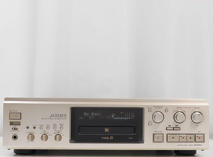 Sony - MDS-JA333ES – ES Series Minidisc deck, Audio, Tv en Foto, Radio's