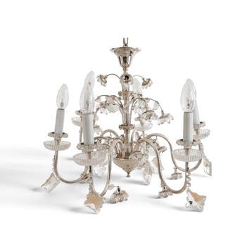 Lampe à suspendre - Cristal, Antiek en Kunst