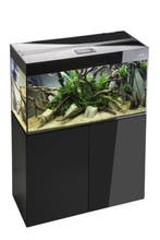 Osaka Glossy aquarium 100 Black + Meubel (Aquaria & meubels), Dieren en Toebehoren, Ophalen of Verzenden, Nieuw, Leeg aquarium