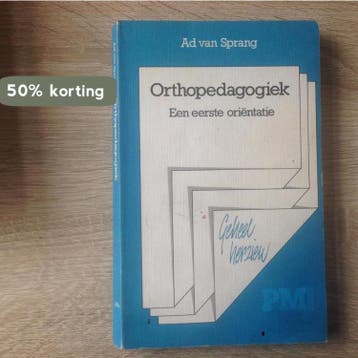 Orthopedagogiek 9789024412150 Sprang, Boeken, Verzenden, Gelezen, Sprang