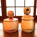 Kokeshi-pop Containerset — Camellia Design ( Tsubaki),