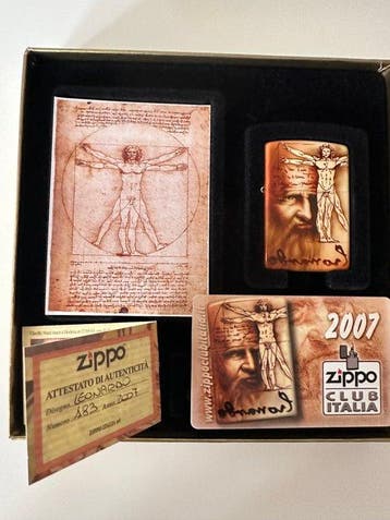 Zippo - Aansteker - IJzer (gegoten/gesmeed), Nieuw