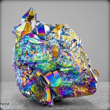 Zeldzame, prachtige aura-amethist Geode- 1817.37 g
