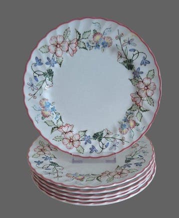 Wood & Sons - Jenny Rhodes - Ontbijtbord (6) - Spring Fields