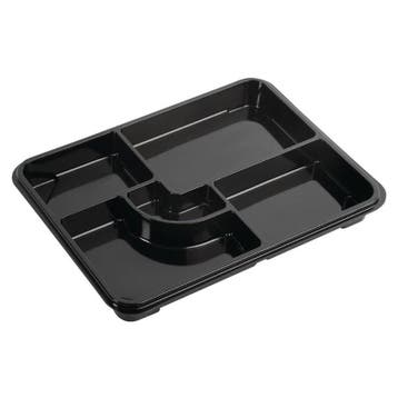 Bentodozen | Gerecycled PET | 90 stuks | 263x201x28mm, Verzenden, Nieuw in verpakking