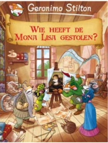 Wie heeft de Mona Lisa gestolen? / Geronimo Stilton-reeks /, Verzenden, Zo goed als nieuw, Geronimo Stilton