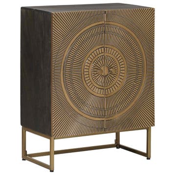 vidaXL Dressoir Koper 53,5 x 30 x 70 cm, Verzenden, Nieuw