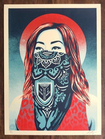 Shepard Fairey (OBEY) (1970) - Just Future Rising