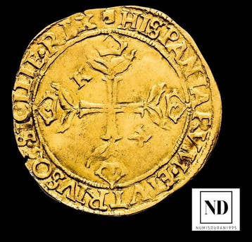 Italië, Koninkrijk Napels Carlos I. Escudo 1516-1556 -