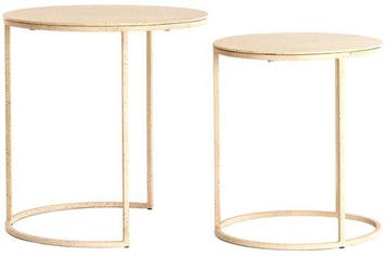 2dekans | Light & Living Bijzettafel Sadar - Bruin -, Huis en Inrichting, Tafels | Salontafels, Ophalen of Verzenden, Nieuw