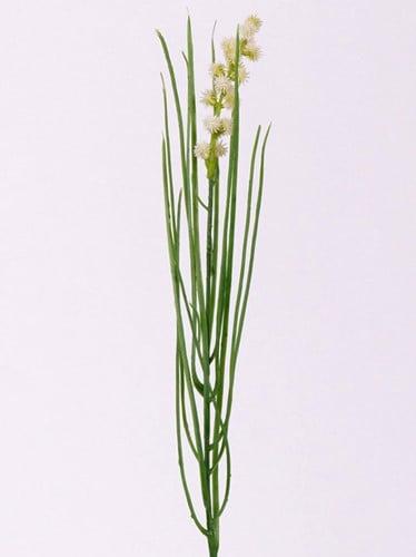 Grasbundel Wit Bloeiend Zijdenbloemen 50 cm, Huis en Inrichting, Woonaccessoires | Kunstplanten en Kunstbloemen, Nieuw