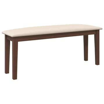 Bank 110cm bruin | 34% korting | Retour deal (eetkamerbank), Verzenden