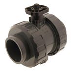 110mm PVC Kogelkraan ISO-Top Dubbele Wartel Lijm - PB, Verzenden