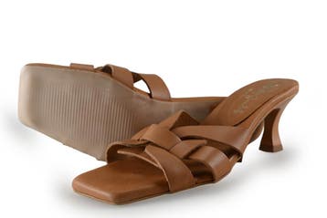 Oh My Sandals Sandalen in maat 37 Beige, Verzenden, Beige, Sandalen of Muiltjes, Zo goed als nieuw