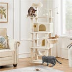 2dekans | Yaheetech Kattenkrabpaal 170 cm Hoog XL Stevige, Ophalen of Verzenden, Nieuw