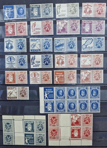 België 1929/1932 - België – Belangrijke partij van 21, Gestempeld