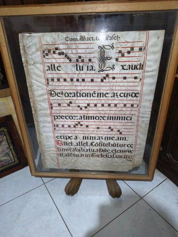 Espagne - Document - Canto Gregoriano - 1600, Verzamelen, Nieuw