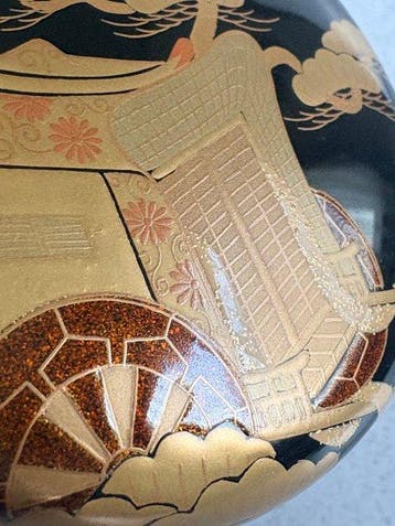 Suzuki Unsai - Natsume - Lak, hout, goudpoeder (Maki-e) -
