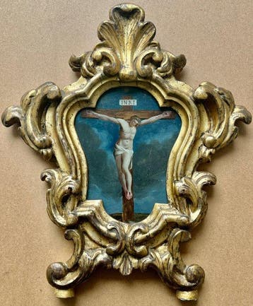 Guido Reni (1575–1642), seguace di - Crocefissione di Gesù