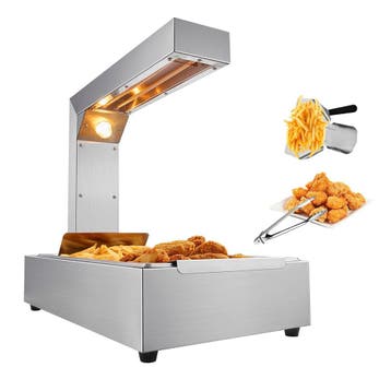 Frietverwarmer 750W RVS | Retour deal | -41% korting, Verzenden, Gebruikt, Fornuis, Frituur en Grillen