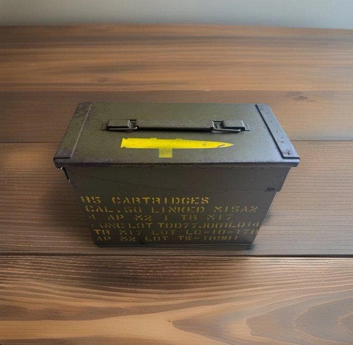 Koude Oorlog US Army Munitiedoos kaliber .50 M15A2 AP/TR, Enfants & Bébés, Jouets | Autre