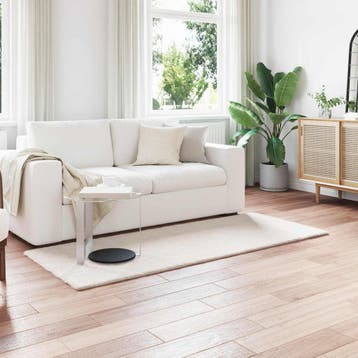 vidaXL Antislip vloerkleed van imitatie konijnenbont OLITE, Verzenden, Nieuw