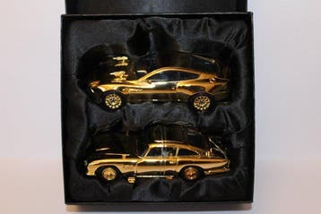 James Bond - 40th Anniversary Twin Gold Plated Set -