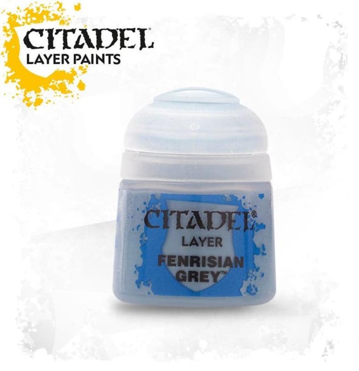 Citadel Layer Fenrisian Grey 12Ml (Warhammer Nieuw), Hobby en Vrije tijd, Wargaming, Ophalen of Verzenden