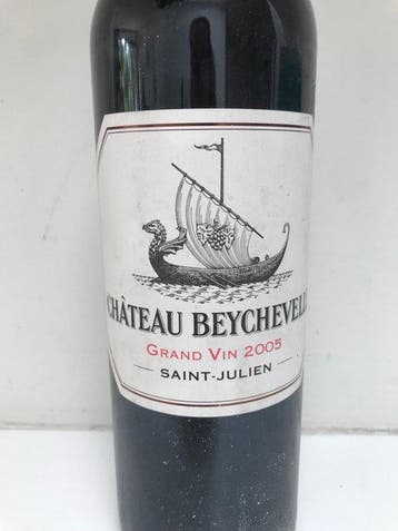 2005 Chateau Beychevelle - Saint-Julien 4ème Grand Cru, Verzamelen, Nieuw