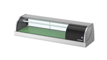 Sushivitrine | RVS/Zwart | 42L | +3°C/+5°C | Statisch |, Verzenden, Nieuw in verpakking