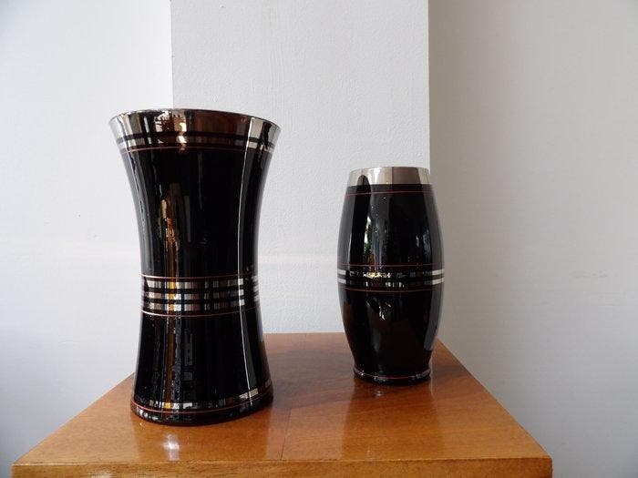 Rupel Boom - Paul Heller - Vaas (2) - Suzy/Anny - Opaline, Antiquités & Art, Art | Objets design