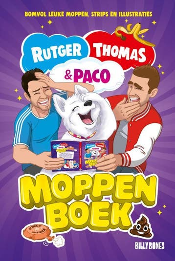 Moppenboek / Rutger, Thomas & Paco 9789030509882 Rutger Vink, Verzenden, Zo goed als nieuw, Rutger Vink
