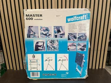 Veiling - Wolfcraft Master 600 Evolution Werktafel & Span-/M, Doe-het-zelf en Bouw, Nieuw