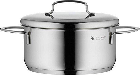 2dekans | WMF Mini - Kookpan Laag - Ø16 cm - RVS - Compact -, Articles professionnels, Horeca | Équipement de cuisine, Enlèvement ou Envoi