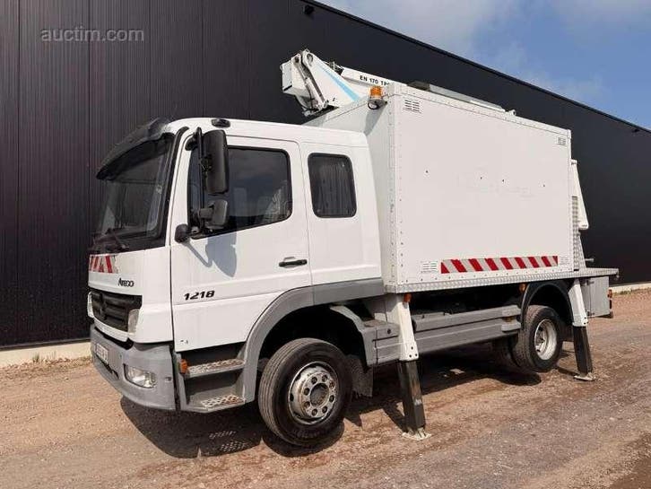 MERCEDES-BENZ ATEGO 1218 LIFTWAGEN 2006, Auto's, Vrachtwagens, Ophalen