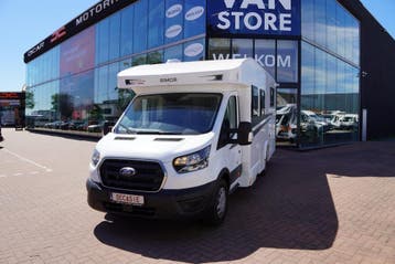 Rimor Kilig 95 Plus op Ford met 13405 km en twinbedden 53552, Ringverwarming, Ford, 7 tot 8 meter, L-zit