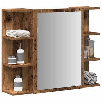 Badkamerspiegelkast 80cm | 41% KORTING | Retour deal, Spiegelkast, Verzenden, 50 tot 100 cm, Zo goed als nieuw
