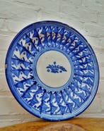 Manises - 19e eeuws XL majolica bord uit Manises (Valencia)